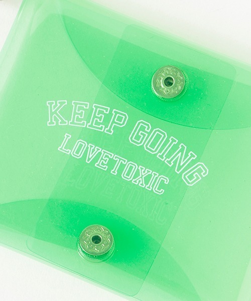 LOVETOXIC（ラブトキシック）の「カラフルクリアミニポーチ（ポーチ・キッズ・イエロー/ライトグリーン/ピンク/ラベンダー/サックスブルー・FREE）」の12枚目の写真
