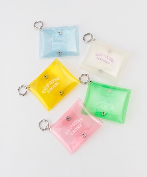 LOVETOXIC（ラブトキシック）の「カラフルクリアミニポーチ（ポーチ・キッズ・イエロー/ライトグリーン/ピンク/ラベンダー/サックスブルー・FREE）」の9枚目の写真