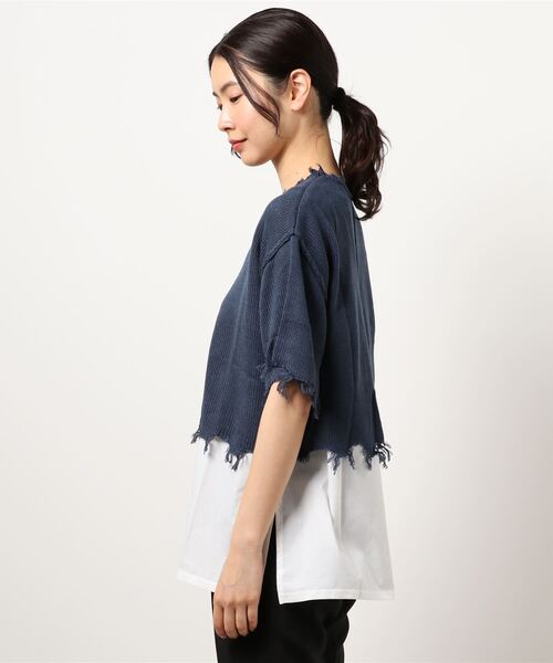 179/WG（イチナナキュウダブルジー）の「ダメージニットセット（アンサンブル・レディース・ブルー/パープル/ライトグレー・FREE）」の19枚目の写真