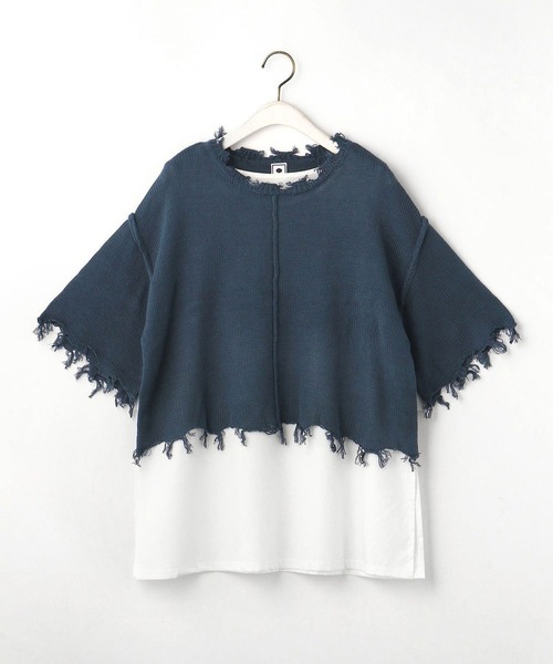 179/WG（イチナナキュウダブルジー）の「ダメージニットセット（アンサンブル・レディース・ブルー/パープル/ライトグレー・FREE）」の4枚目の写真