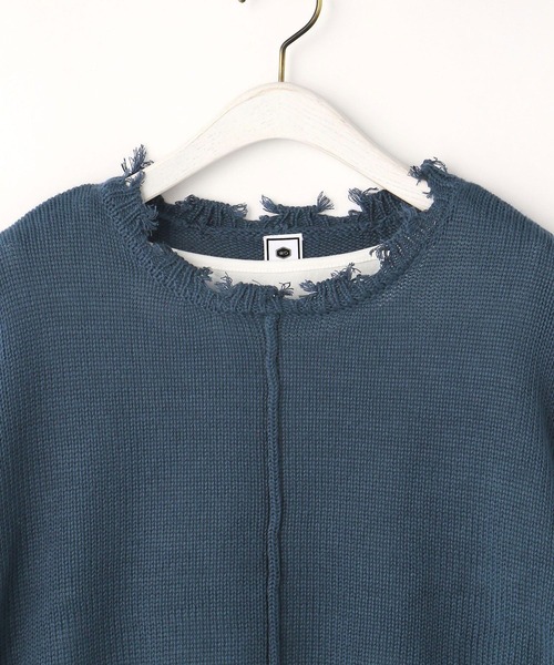 179/WG（イチナナキュウダブルジー）の「ダメージニットセット（アンサンブル・レディース・ブルー/パープル/ライトグレー・FREE）」の20枚目の写真