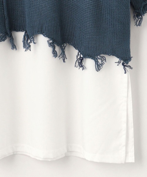 179/WG（イチナナキュウダブルジー）の「ダメージニットセット（アンサンブル・レディース・ブルー/パープル/ライトグレー・FREE）」の15枚目の写真