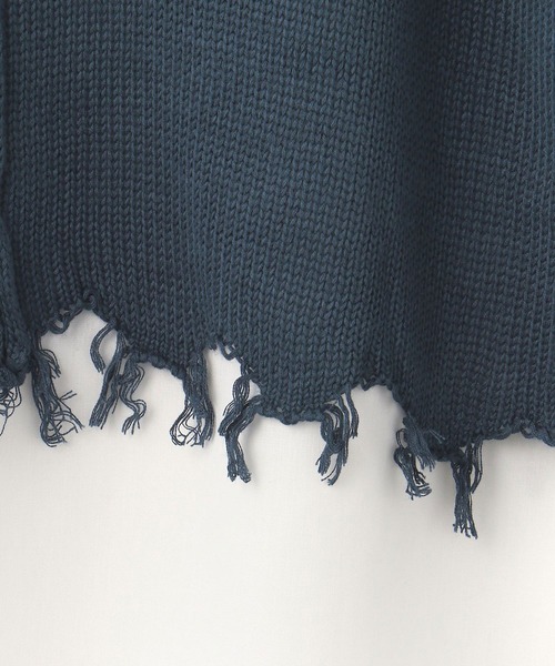 179/WG（イチナナキュウダブルジー）の「ダメージニットセット（アンサンブル・レディース・ブルー/パープル/ライトグレー・FREE）」の13枚目の写真