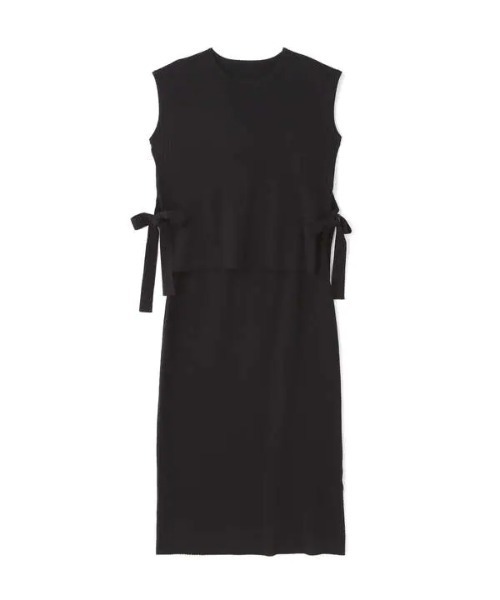 N.（N. Natural Beauty Basic）（エヌエヌナチュラルビューティーベーシック）の「◆ワイドリブベストセットアップ（ワンピース・レディース・ベージュ/オレンジ/ブルー/ブラック・MEDIUM）」の21枚目の写真