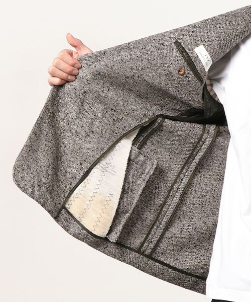 RAWLIFE（ロウライフ）の「MAURIZIO MIRI/マウリツィオ ミリ/テーラードジャケット（テーラードジャケット・メンズ・チャコール・48/50）」の3枚目の写真