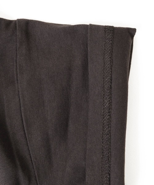 GLAZOS（グラソス）の「天竺・接触冷感ドロップショルダーアソートカレッジロゴ半袖Tシャツ（Tシャツ/カットソー・キッズ・ホワイト/パープル/チャコールグレー/グレー/マスタード/ブルー・130cm/140cm/150cm/160cm/170cm）」の18枚目の写真