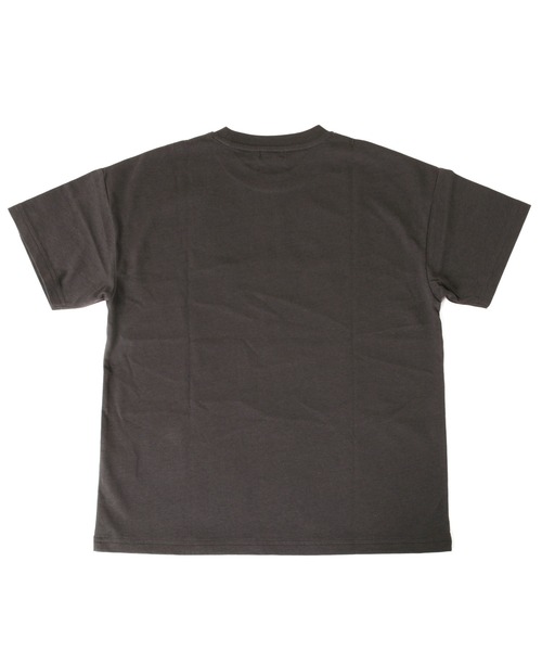 GLAZOS（グラソス）の「天竺・接触冷感ドロップショルダーアソートカレッジロゴ半袖Tシャツ（Tシャツ/カットソー・キッズ・ホワイト/パープル/チャコールグレー/グレー/マスタード/ブルー・130cm/140cm/150cm/160cm/170cm）」の20枚目の写真