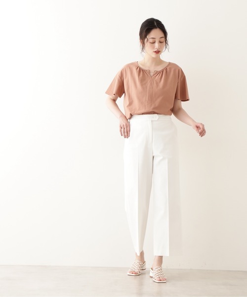 ナチュラルビューティーベーシック　カットソー　ブラウス NATURAL BEAUTY BASIC（ナチュラルビューティーベーシック）の