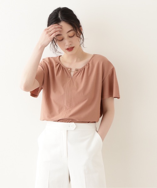 ナチュラルビューティーベーシック　カットソー　ブラウス NATURAL BEAUTY BASIC（ナチュラルビューティーベーシック）の