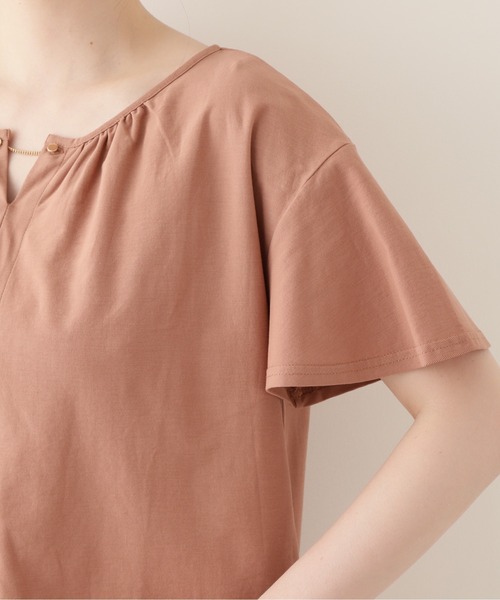 ナチュラルビューティーベーシック　カットソー　ブラウス 楽天市場】タックデザインブラウス NATURAL BEAUTY BASIC