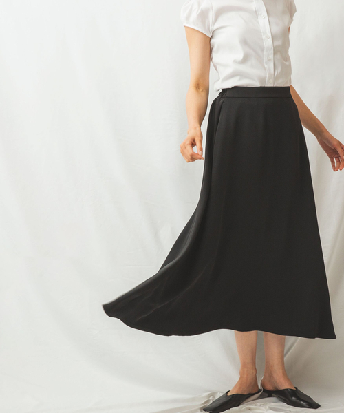 NARACAMICIE（ナラカミーチェ）の「Aラインスカート（スカート・レディース・ブラック/ベージュ・MEDIUM/X-LARGE）」の13枚目の写真