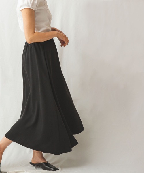 NARACAMICIE（ナラカミーチェ）の「Aラインスカート（スカート・レディース・ブラック/ベージュ・MEDIUM/X-LARGE）」の3枚目の写真
