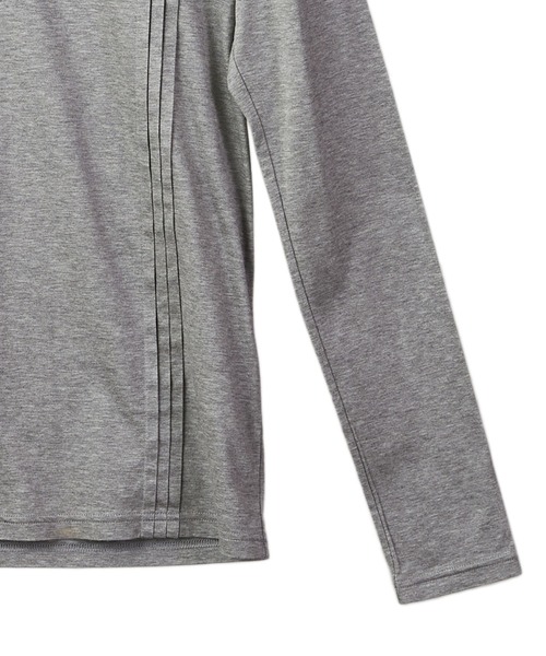 NO ID.(ノーアイディ)の「【NO ID.】Giza Lyocell Pintuck Long Sleeve T-shirt / ギザ リヨセル ピンタック ロング スリーブ Tシャツ(Tシャツ/カットソー・メンズ・オレンジ/ホワイト/グレー/ブラック・2/1)」の8枚目の写真