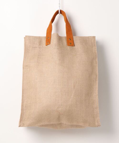 MAISON BENGAL（マイソンベンガル）の「MAISON BENGAL ジュートプリントトート◆（トートバッグ・レディース・ネイビー/レッド・FREE）」の17枚目の写真