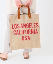 MAISON BENGAL ジュートプリントトート◆