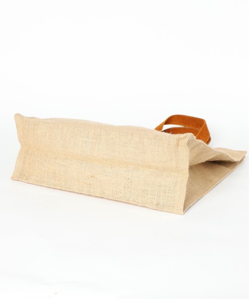 MAISON BENGAL（マイソンベンガル）の「MAISON BENGAL ジュートプリントトート◆（トートバッグ・レディース・ネイビー/レッド・FREE）」の13枚目の写真