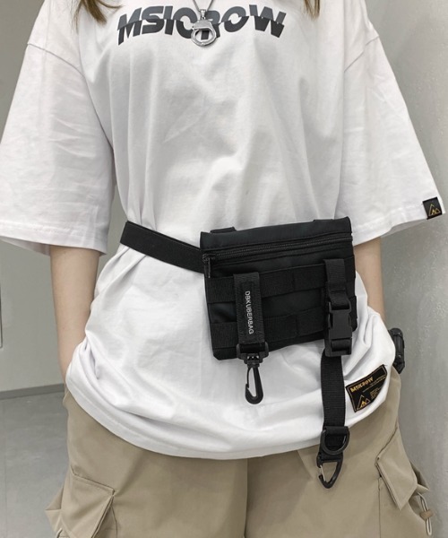 KOR（ケーオーアール）の「多機能ボディーバッグ（ボディバッグ/ウエストポーチ・レディース・ブラック・FREE）」の10枚目の写真