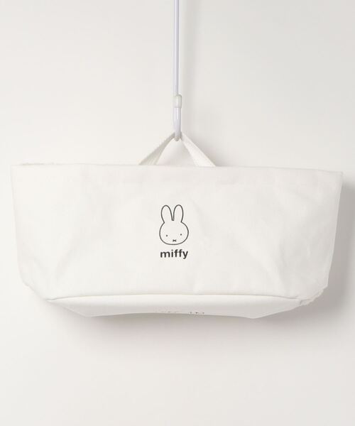 ROPE' PICNIC（ロペピクニック）の「【WEB限定】【miffy】フェイスハングバッグ（ベビーカー/ベビーカー用品・レディース・ホワイト/ブラック・FREE）」の3枚目の写真