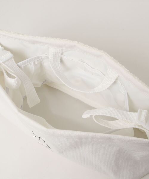 ROPE' PICNIC（ロペピクニック）の「【WEB限定】【miffy】フェイスハングバッグ（ベビーカー/ベビーカー用品・レディース・ホワイト/ブラック・FREE）」の4枚目の写真