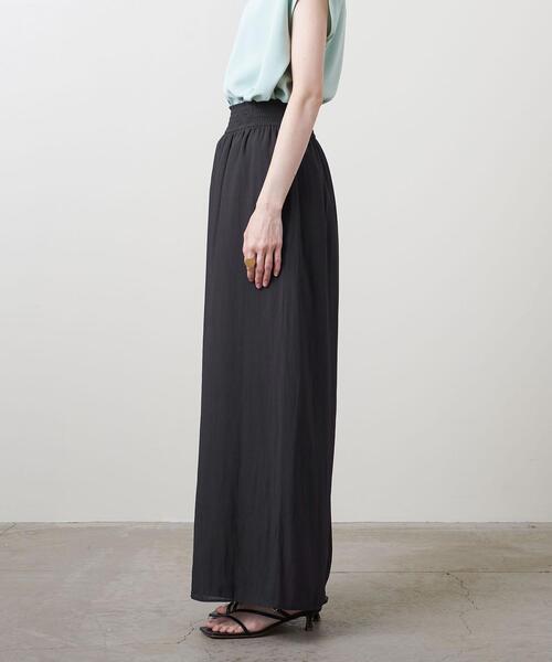 UNITED ARROWS（ユナイテッドアローズ）の「UBC P ギャザー イージーパンツ◆（その他パンツ・レディース・ダークグレー・38/36）」の6枚目の写真