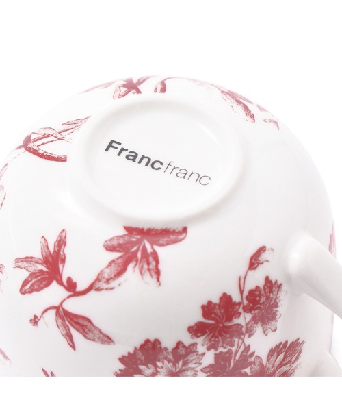 Francfranc（フランフラン）の「クラシックフラワー カップ＆ソーサー