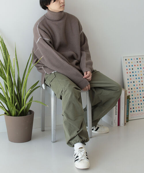 BeAMS DOT（ビームスドット）の「【WEB限定】BeAMS DOT / バルーン カーゴパンツ（その他パンツ・メンズ・ブラック/オリーブ・MEDIUM/LARGE/SMALL）」の4枚目の写真