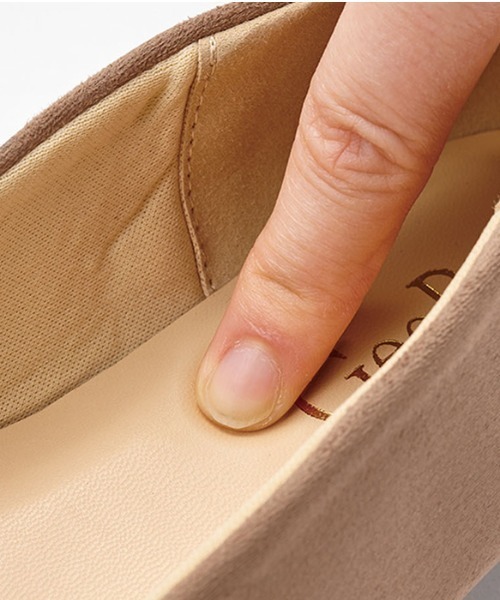 GeeRA（ジーラ）の「ふかふかラウンドローヒールパンプス（パンプス・レディース・ブラック系その他/ブラック/グレー/ゼブラ/ブラウン/ライトブラウン・23cm/24cm/25cm/22.5cm/23.5cm/24.5cm/25.5cm）」の7枚目の写真