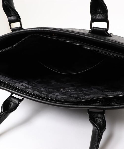 HIDEAWAYS NICOLE（ハイダウェイニコル）の「パネルトートバッグ（トートバッグ・メンズ・ネイビー/ブラック・FREE）」の5枚目の写真