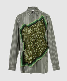 DRIES VAN NOTEN - Dries Van Noten 16aw 刺繍ワッペンシャツの