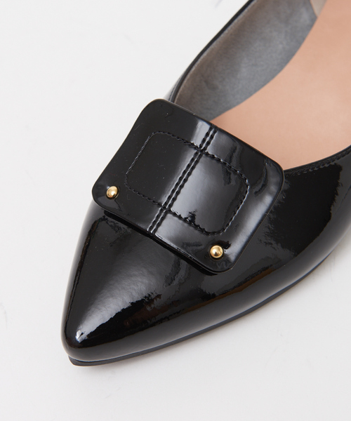 PICHE ABAHOUSE（ピシェ アバハウス）の「【生活防水】ポインテッドフラットパンプス（パンプス・レディース・ベージュ/ワイン/ブラック・35/38/37/39/36）」の12枚目の写真