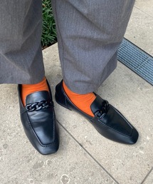 Alley by w closet | 【Alley】ソフトエコレザーチェーンローファー(ローファー)