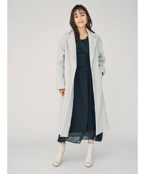 MERCURYDUO(マーキュリーデュオ)の「2WAYオープンショルダードットシャーリングワンピ-ス(ワンピース・レディース・オフホワイト/ブラック・FREE)」の14枚目の写真