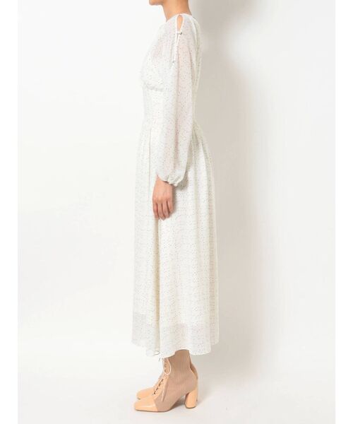 MERCURYDUO(マーキュリーデュオ)の「2WAYオープンショルダードットシャーリングワンピ-ス(ワンピース・レディース・オフホワイト/ブラック・FREE)」の17枚目の写真