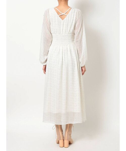 MERCURYDUO(マーキュリーデュオ)の「2WAYオープンショルダードットシャーリングワンピ-ス(ワンピース・レディース・オフホワイト/ブラック・FREE)」の18枚目の写真