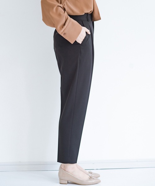 haco!（ハコ）の「これさえあればきちんとできちゃう！大人のフォーマル裏地付きジャケット・パンツ・スカート3点セット by que made me（スーツセット・レディース・ネイビー/ブラック/グレー・SMALL/LARGE/MEDIUM/X-LARGE）」の14枚目の写真