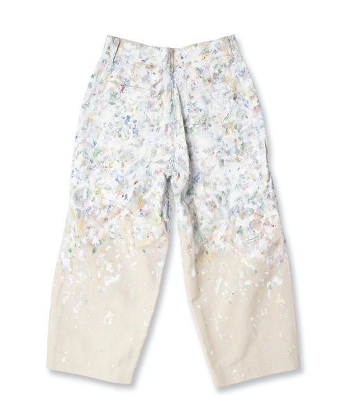 Amok ペイントデザイン ワイドパンツ amok（アモク）の「HANDPAINT PANTS（その他パンツ）」 - WEAR
