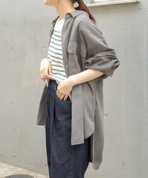 PUAL CE CIN | 【Du noir】CPOブラウス/ジャケット(シャツ/ブラウス)