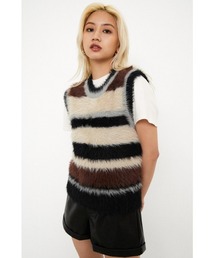 LAGUA GEM | COMPACT KNIT VEST(ニット/セーター)