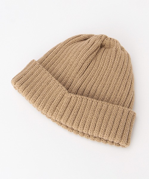 b・ROOM（ビールーム）の「タグつきニット帽（ニットキャップ/ビーニー・キッズ・モスグリーン/ブルー/トップグレー/ベージュ/アイボリー・M/S）」の13枚目の写真
