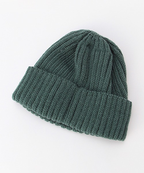 b・ROOM（ビールーム）の「タグつきニット帽（ニットキャップ/ビーニー・キッズ・モスグリーン/ブルー/トップグレー/ベージュ/アイボリー・M/S）」の9枚目の写真