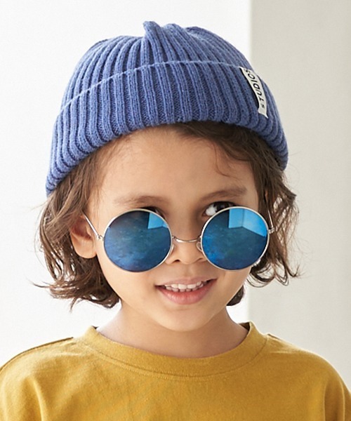 b・ROOM（ビールーム）の「タグつきニット帽（ニットキャップ/ビーニー・キッズ・モスグリーン/ブルー/トップグレー/ベージュ/アイボリー・M/S）」の19枚目の写真