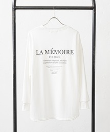 prose verse | バックメッセージプリント裏毛プルオーバー(スウェット)