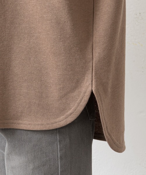 prose verse（プロズヴェール）の「バックメッセージプリント裏毛プルオーバー（スウェット・レディース・ブラック/アイボリー/モカ・MEDIUM）」の13枚目の写真