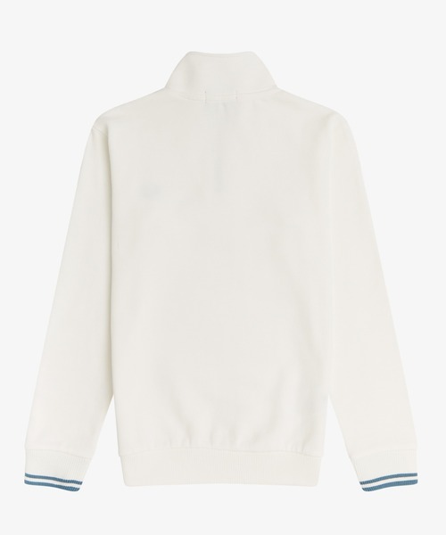 FRED PERRY（フレッドペリー）の「Kids Half Zip Sweatshirt（スウェット・キッズ・グレー/ホワイト/ブラック・6-7/2-3/4-5/8-9）」の5枚目の写真