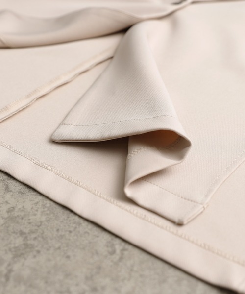 reca（レカ）の「テーラードジレジャケット（ベスト・レディース・ブラック/ブラウン/テラコッタ/グリーン/ライトベージュ/ベージュ・M）」の15枚目の写真