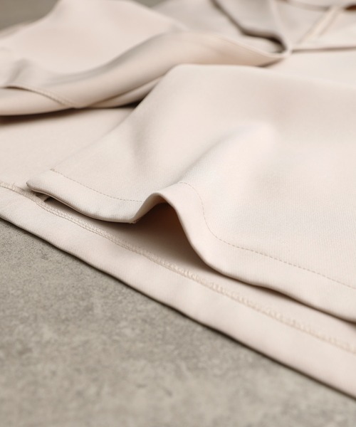 reca（レカ）の「テーラードジレジャケット（ベスト・レディース・ブラック/ブラウン/テラコッタ/グリーン/ライトベージュ/ベージュ・M）」の16枚目の写真