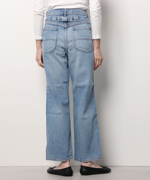 Lee（リー）の「Lee/リー デニム バックバックル付ワークパンツ