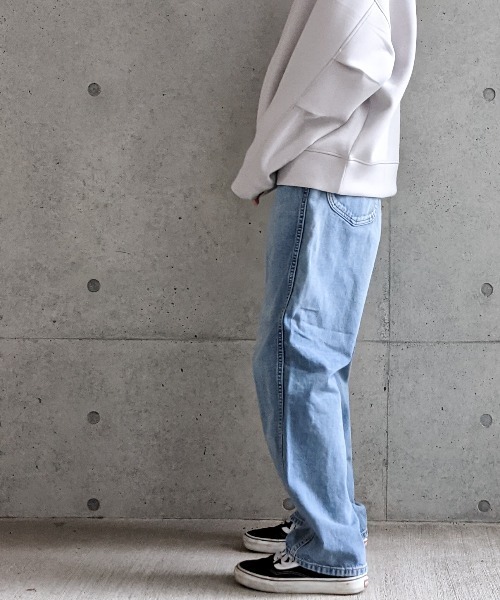 Lee（リー）の「Lee/リー デニム バックバックル付ワークパンツ