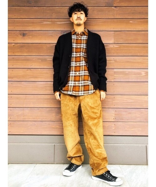 GAP（ギャップ）の「オーバーサイズ Vネック カーディガン（カーディガン/ボレロ・メンズ・ブラウン系その他/ブラック/ベージュ系その他/ブルー系その他・XS/S/M/L/XL）」の18枚目の写真