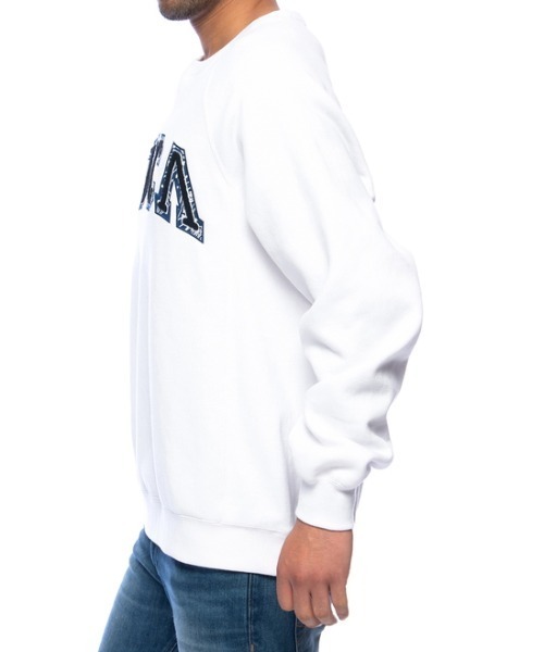 RVCA(ルーカ)の「RVCA メンズ HAV RVCA CR トレーナー【2021年秋冬モデル】/ルーカスウェットトレーナー(スウェット・メンズ・ホワイト/ブラック/パープル/モスグリーン/ホワイト系その他/ブラック系その他・SMALL/MEDIUM/LARGE/X-LARGE)」の16枚目の写真